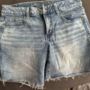 American Eagle Outfitters Blue Denim Shorts
